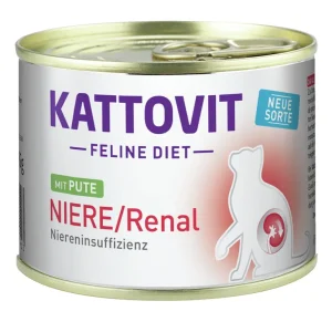 Sichere Zahlung KATTOVIT Feline Diet Niere/Renal Pute 185 g